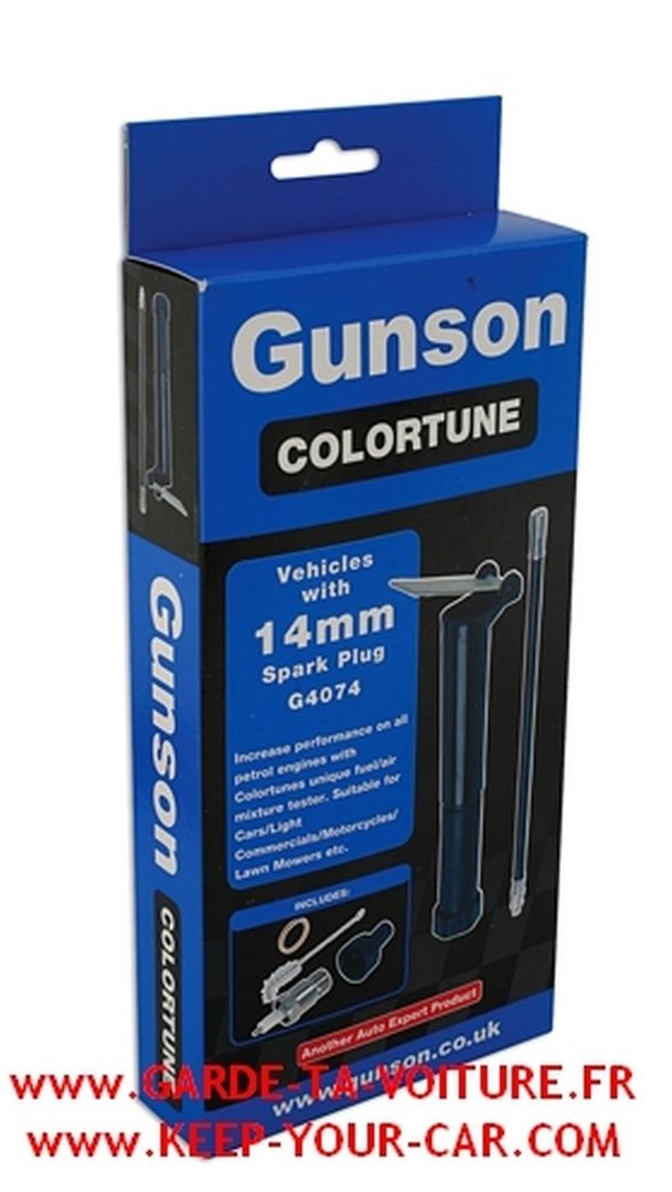Gunson Colortune Single Plug Kit 14mm Plug Size Fuel Mixture Tuning Tool 