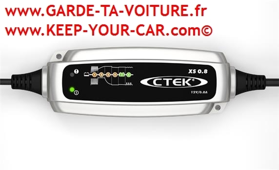 Khanka Hard Case Carrying Travel Bag for CTEK XS 0.8 Automatic Battery Maintainer 12V For XS 0.8 0.8 Amp. 