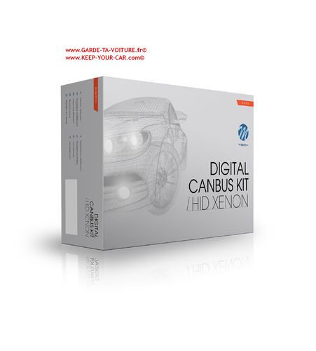 M-Tech Kit de conversion Xénon Canbus Slim H7 8000K haute qualité