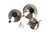 Laser Stainless Steel Funnel Set 3 pc