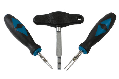 LASER 7293 Werkzeugsatz zum Entfernen von Steckern und Klemmen
