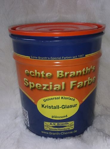 Branth‘s-Kristall-Glasur - glossy transparent varnish 750 ml